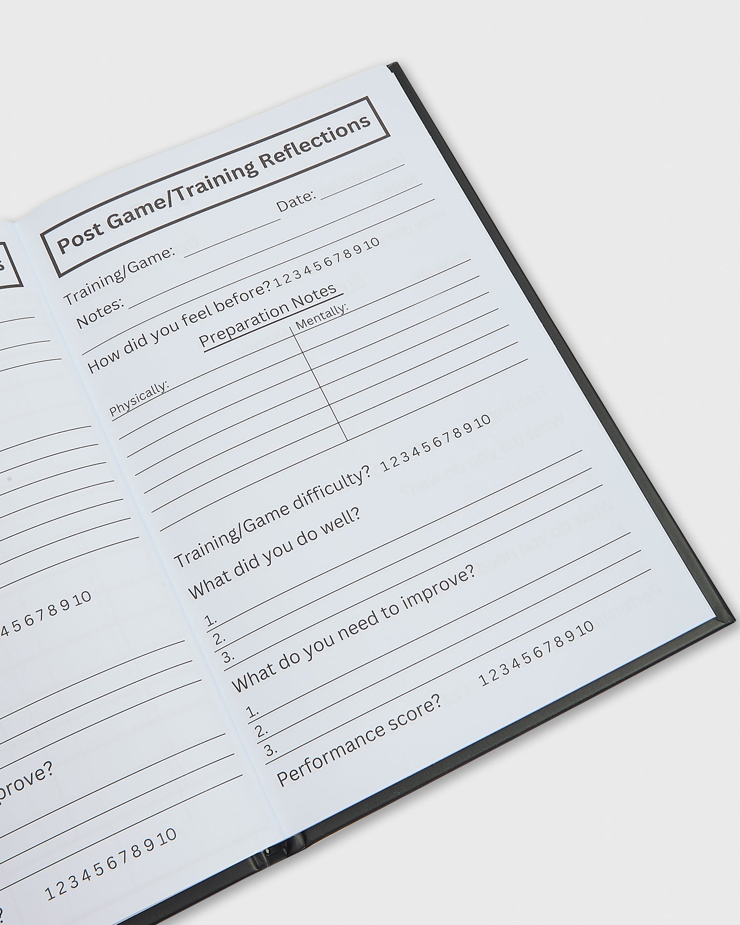 Two Halves Player Journal
